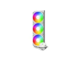 ID-Cooling CPU Water Cooler - FX360 ARGB WHITE (35,2dB, max. 129,39 m3/h, 3x12cm, A-RGB LED, fehér)