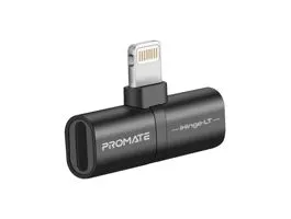 Promate Átalakító - IHINGE LT (2in1, Lightning adapter, fekete)