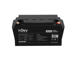 NJOY akkumulátor - GE6512FF (12V/65Ah, T6, zárt, gondozás mentes, GEL)