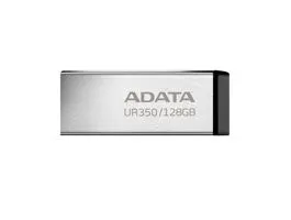 ADATA Pendrive 128GB, UR350 USB 3.2, fémházas, fekete