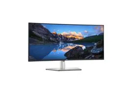 DELL Ívelt Monitor U3824DW, 38&quot; WQHD+ (3440x1600), 60Hz, 21:9, IPS, 2000:1, 300cd, 8ms, DP, HDMI, USB-C, szürke