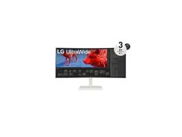 LG Ívelt IPS monitor 37.5&quot; 38WR85QC-W, 3840x1600, 21:9, 450cd/m2, 1ms, 2xHDMI/DisplayPort/USB-C/USB, hangszóró