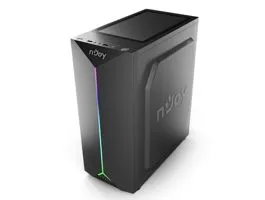 NJOY Ház Midi ATX ANIL Tápegység nélkül, USB2.0+3.0, Fekete RGB