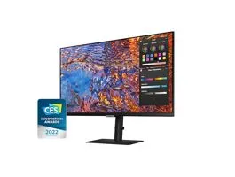 SAMSUNG IPS monitor 27&quot; S8, 3840x2160, 16:9, 350cd/m2, 5ms, HDMI/DisplayPort/3xUSB/USB-C/LAN, Pivot