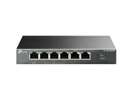 TP-LINK Switch 6x1000Mbps(3xPOE+ + 1xPOE++) Fémházas Asztali, TL-SG1006PP