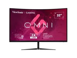 Mon ViewSonic 32&quot; VX3218C-2K 2560x1440 165Hz FreeSync Premium - 1500R - VA