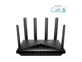 CUDY LT700 kétsávos AC1200 WIFI Dual nanoSIM 4G LTE CAT6 fekete router