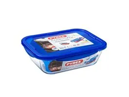 Pyrex 281PG CookGo 0,8 l fedővel hőálló tárolóedény