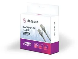 Stansson 50cm Cat5e U/UTP kábel