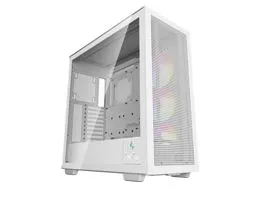 DeepCool Számítógépház - MORPHEUS WH (fehér, moduláris, 1x420mm venti,Mini-ITX /M-ATX /ATX /E-ATX, 4xUSB3.0, 1xUSB-C)