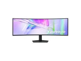 SAMSUNG Ívelt VA monitor 49&quot; S95UC, 5120x1440, 32:9, 350cd/m2, 5ms, 2xHDMI/DisplayPort/3xUSB/USB-C/LAN, hangszóró