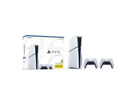 Sony JÁTÉKKONZOL (PS5 LEMEZES SLIM D-CHASSIS 2 KONTROLLER)