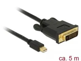 Delock Kabel mini Displayport 1.1 dugór  DVI 24+1 dugó 5 m (83991)