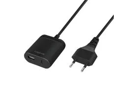 Logilink USB töltő 1,5 m-es fix kábellel, 1x USB-A 1x USB-C, 12 W (PA0256)