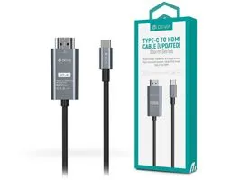 Devia USB Type-C - HDMI kábel 2 m-es vezetékkel - Devia Storm Series Type-C to HDMI Cable (Updated) - fekete