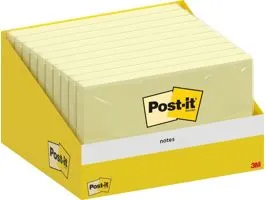 Post-It 6830-CY 76x127mm 100lap kanárisárga öntapadós jegyzettömb