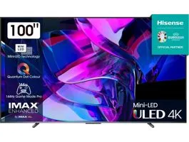 Hisense 100&quot; 100U7KQ 4K UHD Smart Mini-LED ULED TV