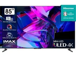 Hisense 85&quot; 85U7KQ 4K UHD Smart Mini-LED ULED TV