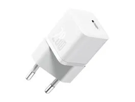 Baseus CCGN050102 GaN5 20W USB/USB C fehér töltő