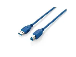 Equip Kábel - 128291 (USB3.0, A-B kábel, apa/apa, duplán árnyékolt, 1m)