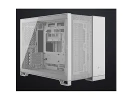 CORSAIR 2500D Airflow Tempered Glass Mid-Tower számítógépház, fehér