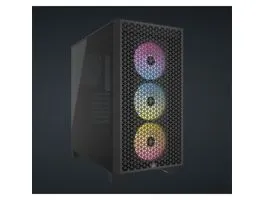 CORSAIR 3000D RGB számítógépház, fekete