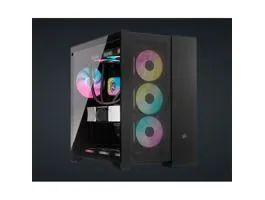 CORSAIR 6500D Airflow Tempered Glass Mid-Tower számítógépház, fekete