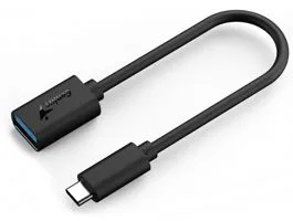 Genius ACC-C2AC USB - Type-C fekete adapter