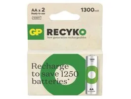 GP ReCyko NiMH Akkumulátor HR6 (AA) 1300mAh 2db