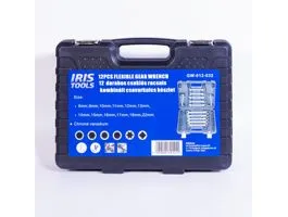 IRIS TOOLS GW-012-032 12 darabos csuklós racsnis kombinált csavarkulcs készlet