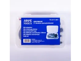 IRIS TOOLS TS-017-001 17 darabos szerszámkészlet