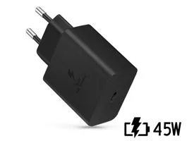 Samsung gyári USB hálózati töltő adapter Type-C bemenettel - 45W - EP-TA845XBEG PD.3.0 Super Fast Charging 2.0 - fekete