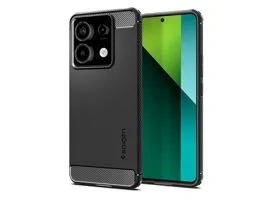 Xiaomi Redmi Note 13 Pro 5G/Poco X6 5G ütésálló hátlap - Spigen Rugged Armor - fekete