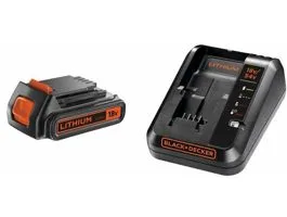 Black  Decker BDC2A20-QW 18V: 1 x 2A töltő + 1 x 18V 2 Ah Li-Ion akku kezdő készlet