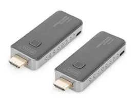 DIGITUS DS-55318 vezeték nélküli HDMI extender szett 50m (adó és vevőegység)