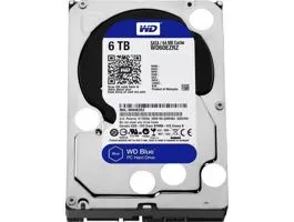 Western Digital HDD 6TB Blue 3,5&quot; SATA3 5400rpm 256MB - WD60EZAZ