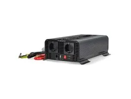 NEDIS Inverter tiszta szinuszos Bemeneti feszültség: 12 V DC Eszköz táp kimeneti csatlaakozó(k): Type F (CEE 7/3) / USB-