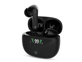 NEDIS Teljesen vezeték nélküli fülhallgató ANC (Active Noise Cancelling) Bluetooth Maximális akkumulátor lejátszási idő: