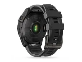 Garmin Fenix 3 / 5X / 3HR / 5X Plus / 6X / 6X Pro / 7X szilikon sport óraszíj - Tech-Protect IconBand - fekete