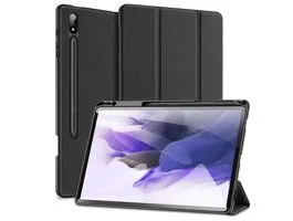 Samsung X810/X816B Galaxy Tab S9+ 12.4 tablet tok (Smart Case) on/off      funkcióval, Pencil tartóval - Dux Ducis Domo