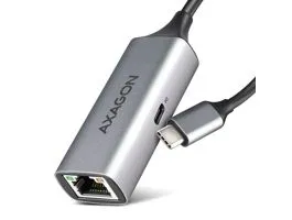 Axagon ADE-TXPD Kompakt alumínium USB-C 3.2 Gen1 Gigabit Ethernet 10/100/1000Mbit adapter