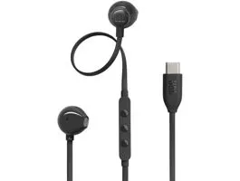 JBL T 305 C BLK vezetékes USB C mikrofonos fekete fülhallgató