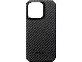 Pitaka 128969 1500D iPhone 15 fekete/szürke aramid hátlap