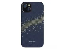 Pitaka 129436 MWG iPhone 15 kék aramid hátlap