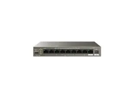 IP-COM Switch PoE - G1110PF-8-102W (9x1Gbps, 1x SFP, 8x af/at PoE+ port, 102W, Rackbe szerelhető)