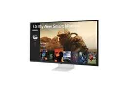 LG Monitor 43&quot; Smart - 43SQ700S-W (IPS, 16:9, 4K 3840x2160, 5ms, 300cd, 2xHDMI, USBx3, USB-C, Spkr, WiFi, WebOS, BT, LAN