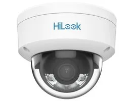 HiLook IP dómkamera - IPC-D129HA (2MP, 2,8mm, kültéri, H265+, IP67, IK10, LED30m, ICR, DWDR, PoE)