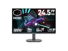 COOLER MASTER Monitor Gaming 24,5&quot; GA2501, 100Hz, FHD 1920x1080, Adaptive Sync, 1xHDMI1.4/1xVGA