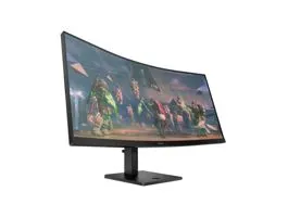 OMEN by HP 34&quot; Ívelt Gaming monitor 34c WQHD AG 3440x1440 165Hz 400cd, 3000:1, 1ms, DisplayPort, HDMI - fekete