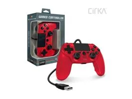 CIRKA NUFORCE PS4/PC/Mac Vezetékes kontroller, Piros